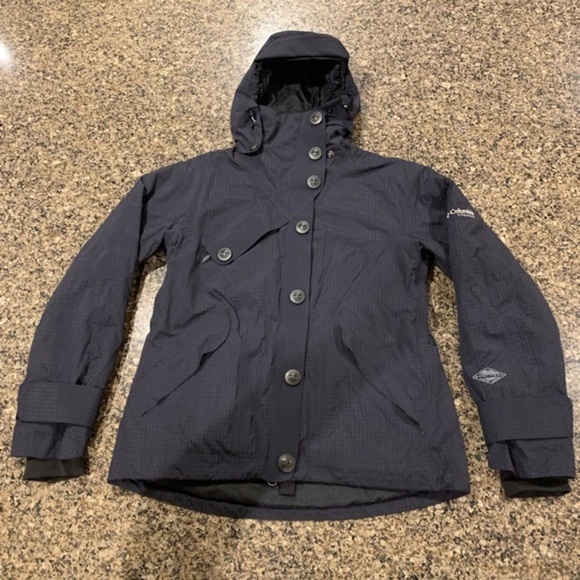Columbia Black Onni-Tech Waterproof Women’s Jacket Size XS - Picture 1 of 16